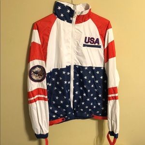 Men’s USA Windbreaker Jacket - Size Large